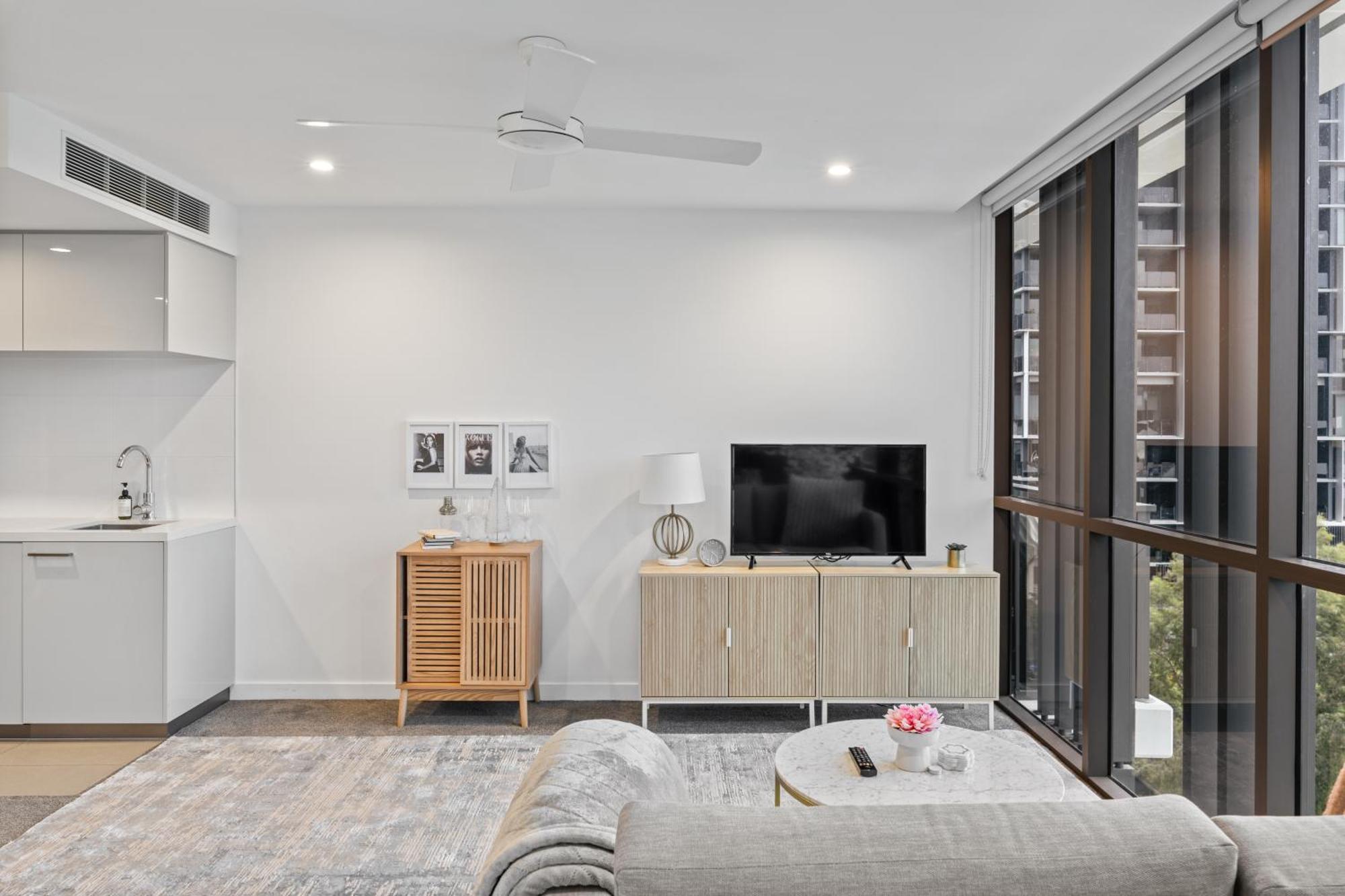 Hearty Milton Apartments Брисбен Экстерьер фото